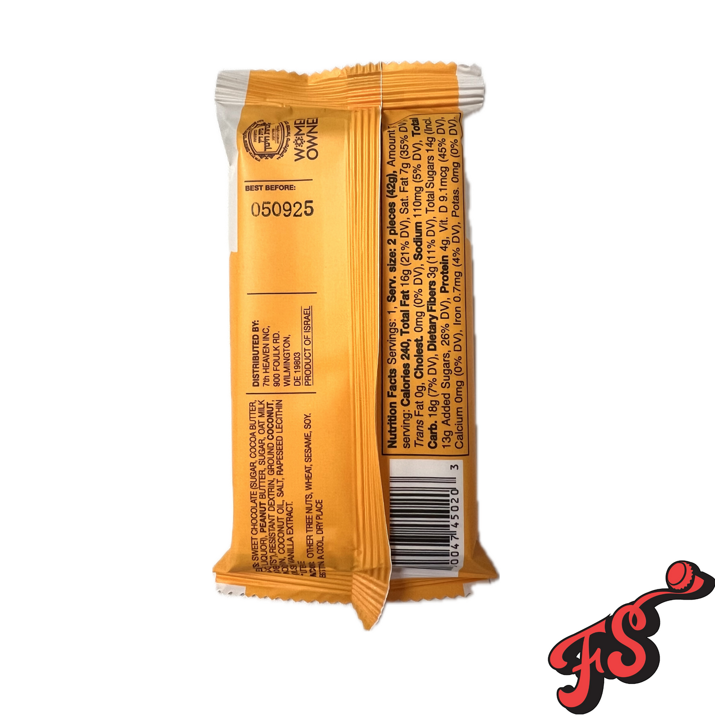 7th Heaven Dairy-Free Oat Milk Cups - Peanut Butter
