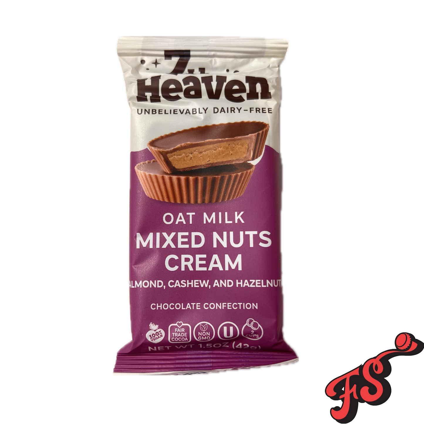 7th Heaven Dairy-Free Oat Milk Cups - Mixed Nuts Cream