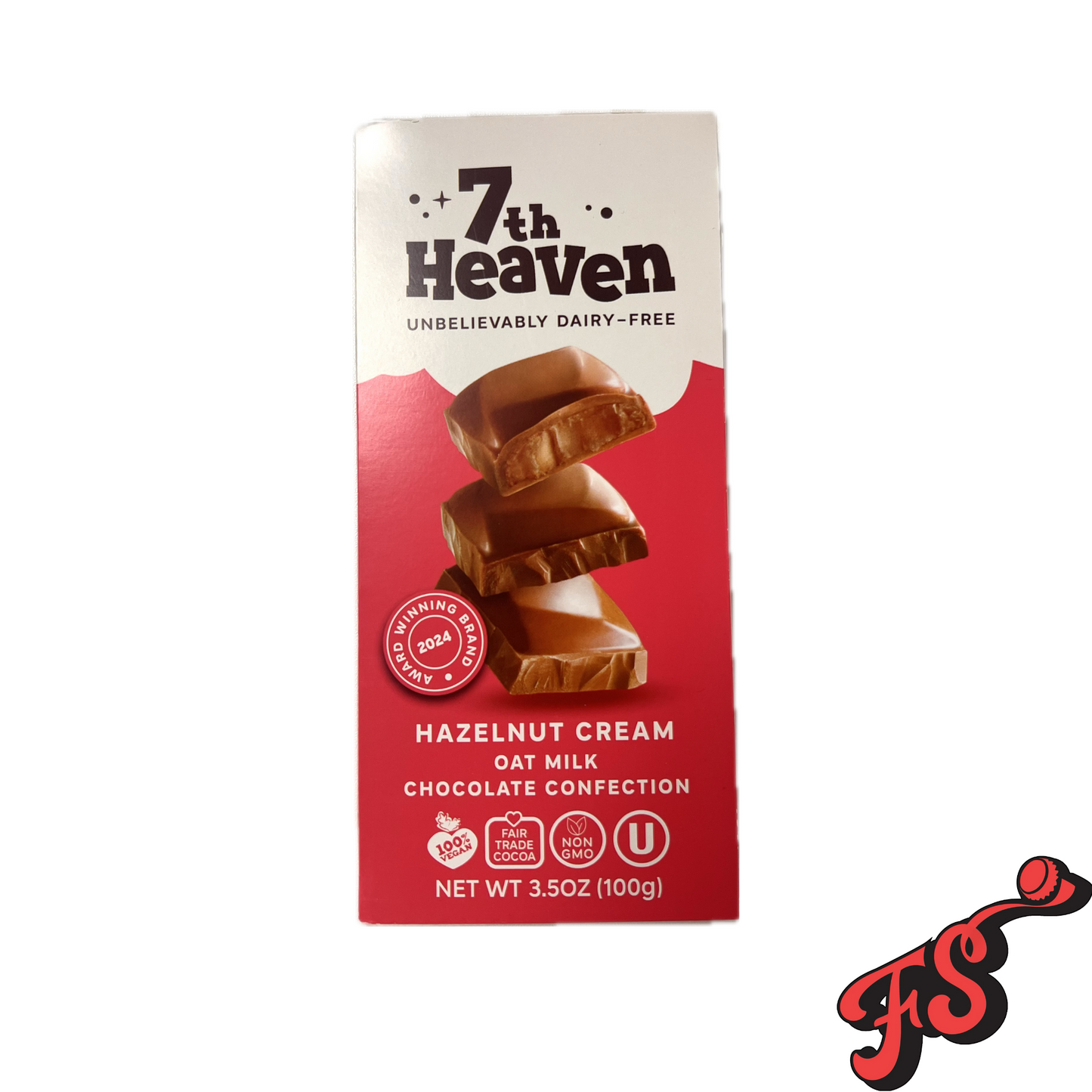 7th Heaven Dairy-Free Oat Milk Chocolate - Hazelnut Cream