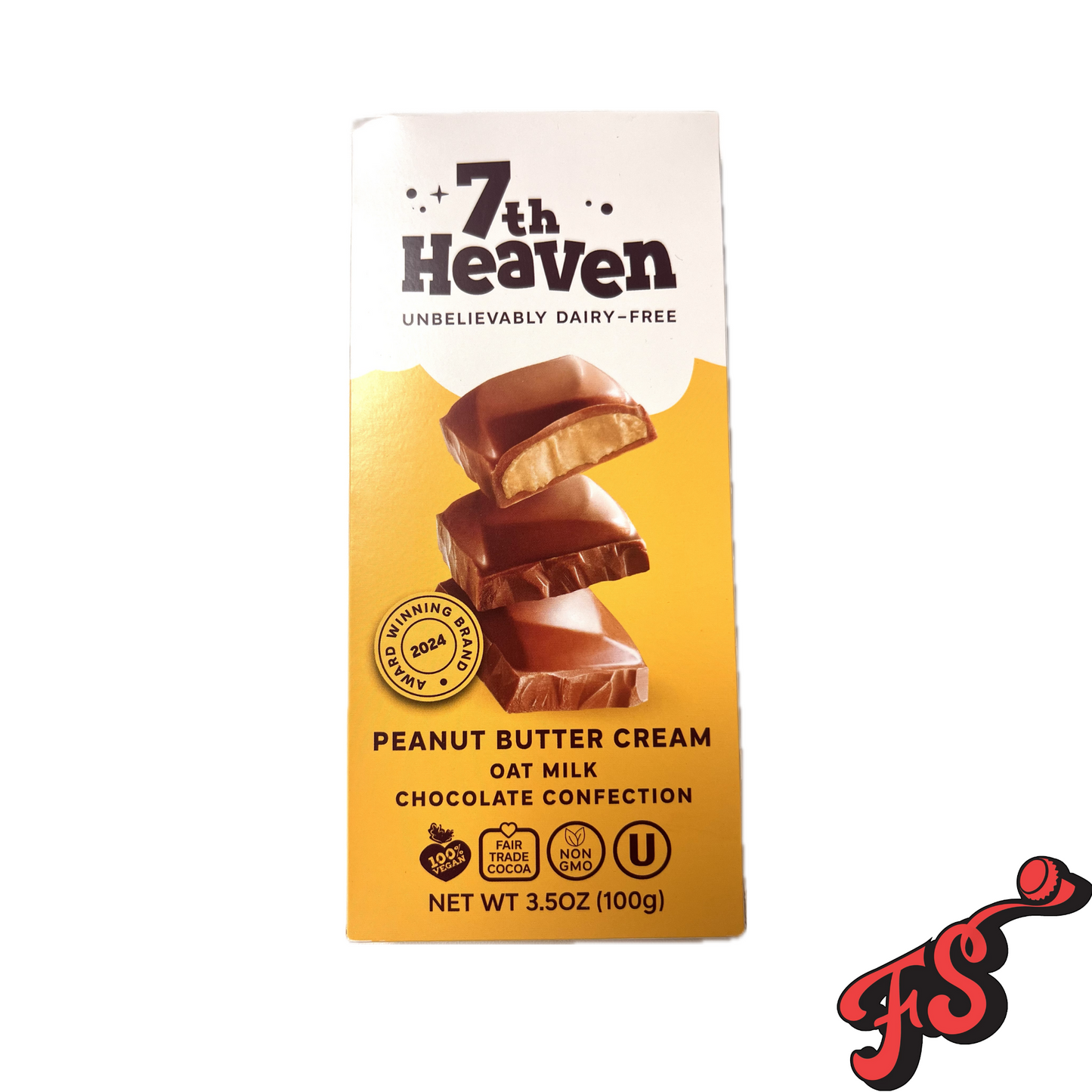 7th Heaven Dairy-Free Oat Milk Chocolate - Peanut Butter Cream