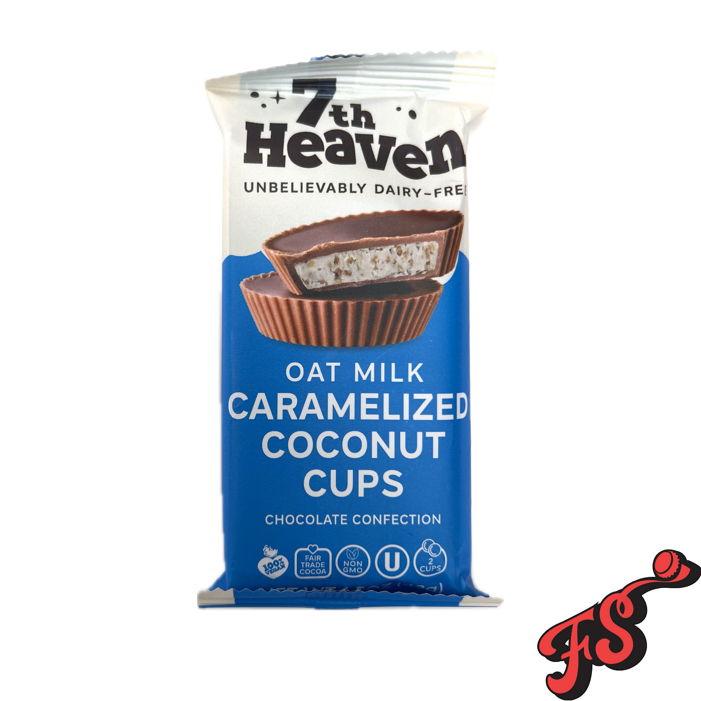 7th Heaven Dairy-Free Oat Milk Cups- Caramelized Coconut