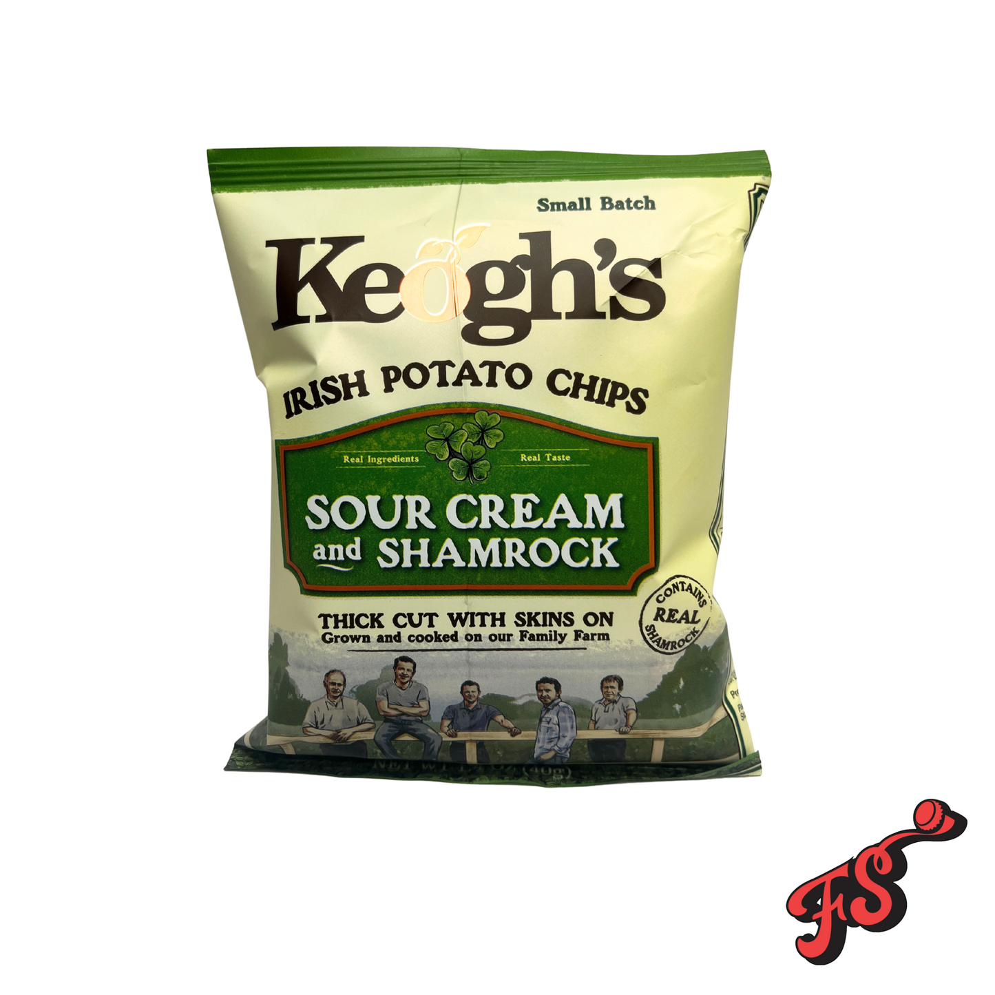 Keogh's Sour Cream and Shamrock 40g (Ireland)