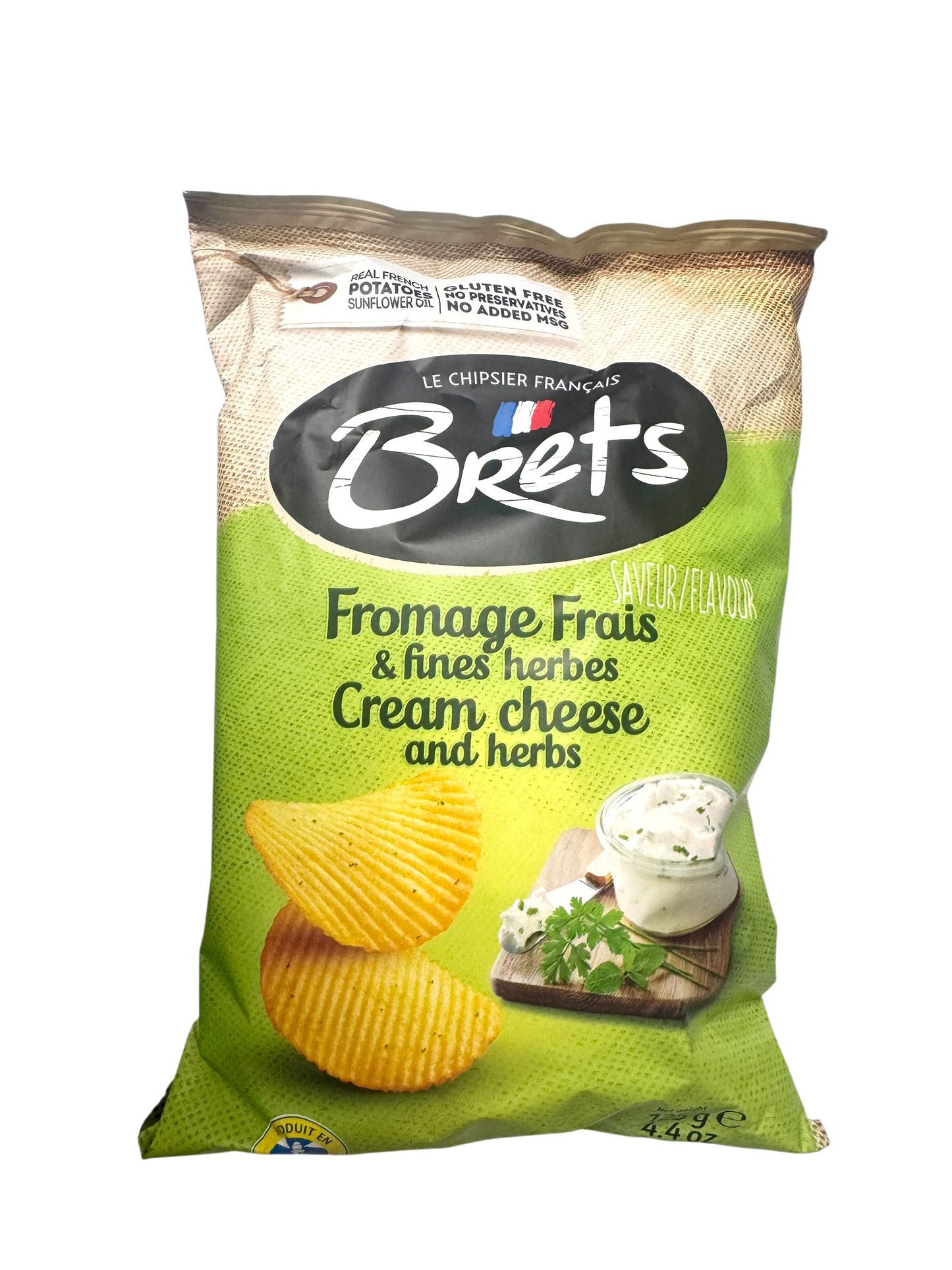 Brets Cream Cheese and Herbs Chips