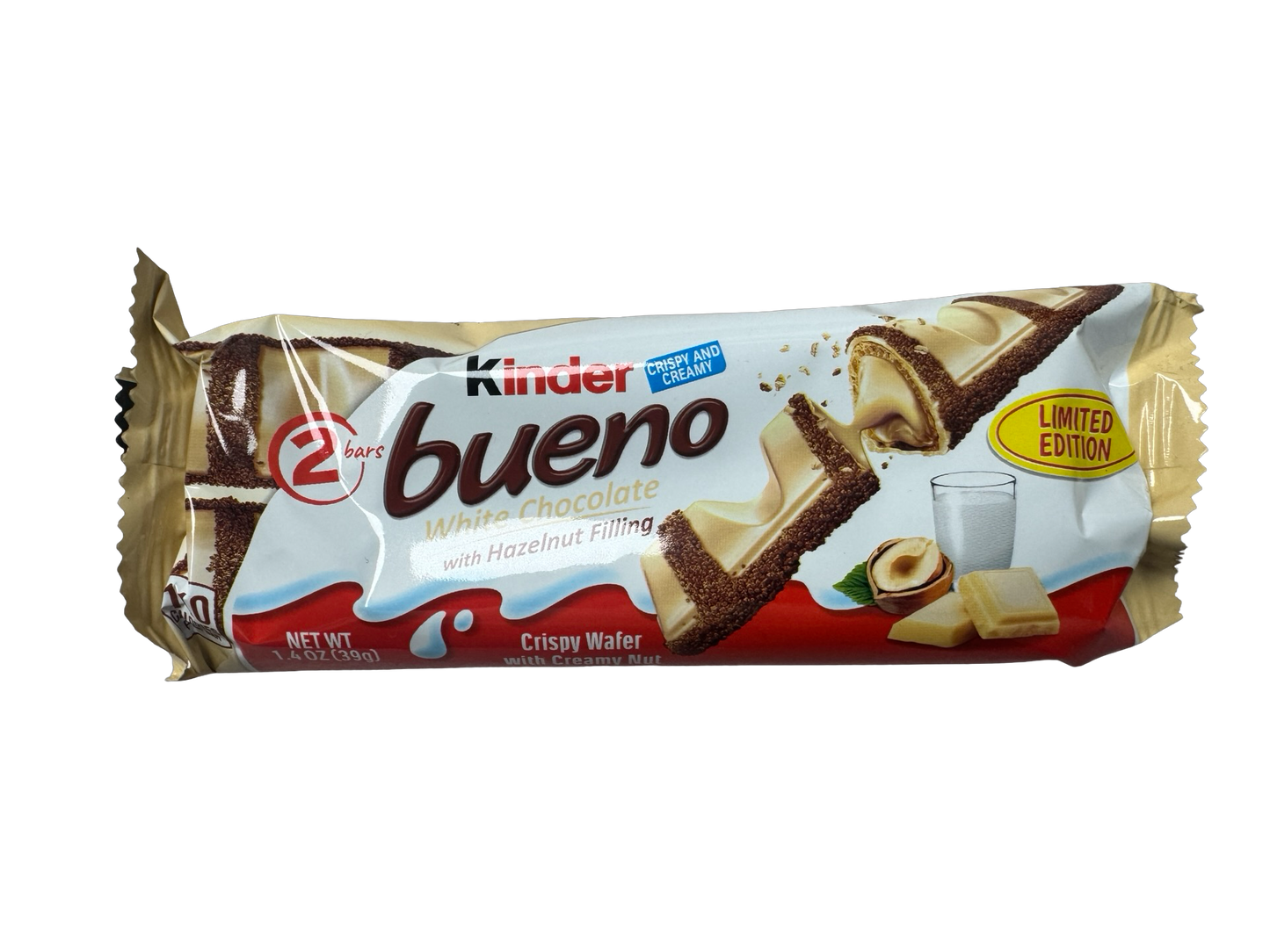 Kinder Bueno White Chocolate with Hazelnut