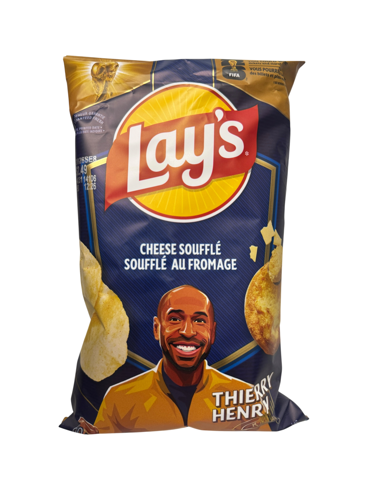 Lays Thierry Henry Cheese Soufflé