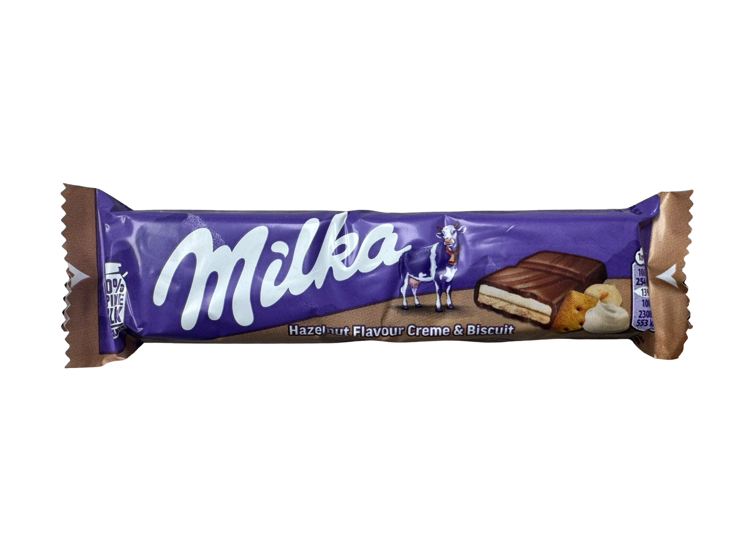 Milka Hazelnut Flavor Creme & Biscuit