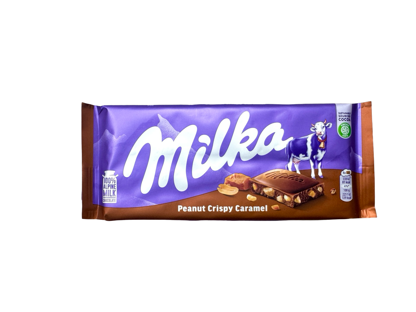 Milka Peanut Crispy Caramel