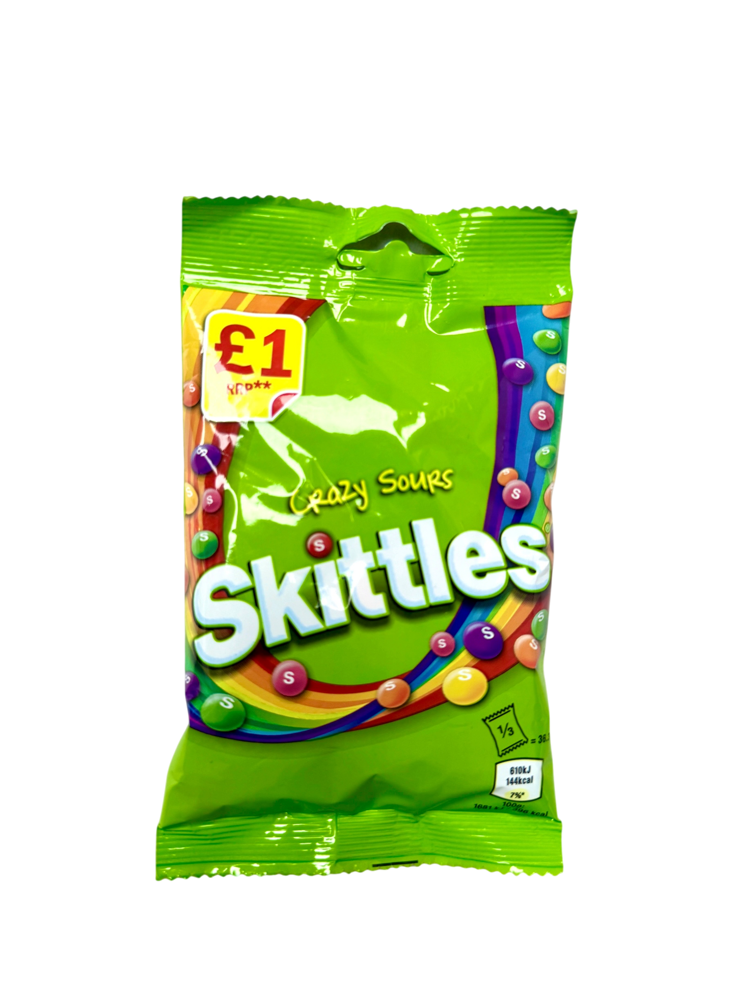 Skittles UK Crazy Sours