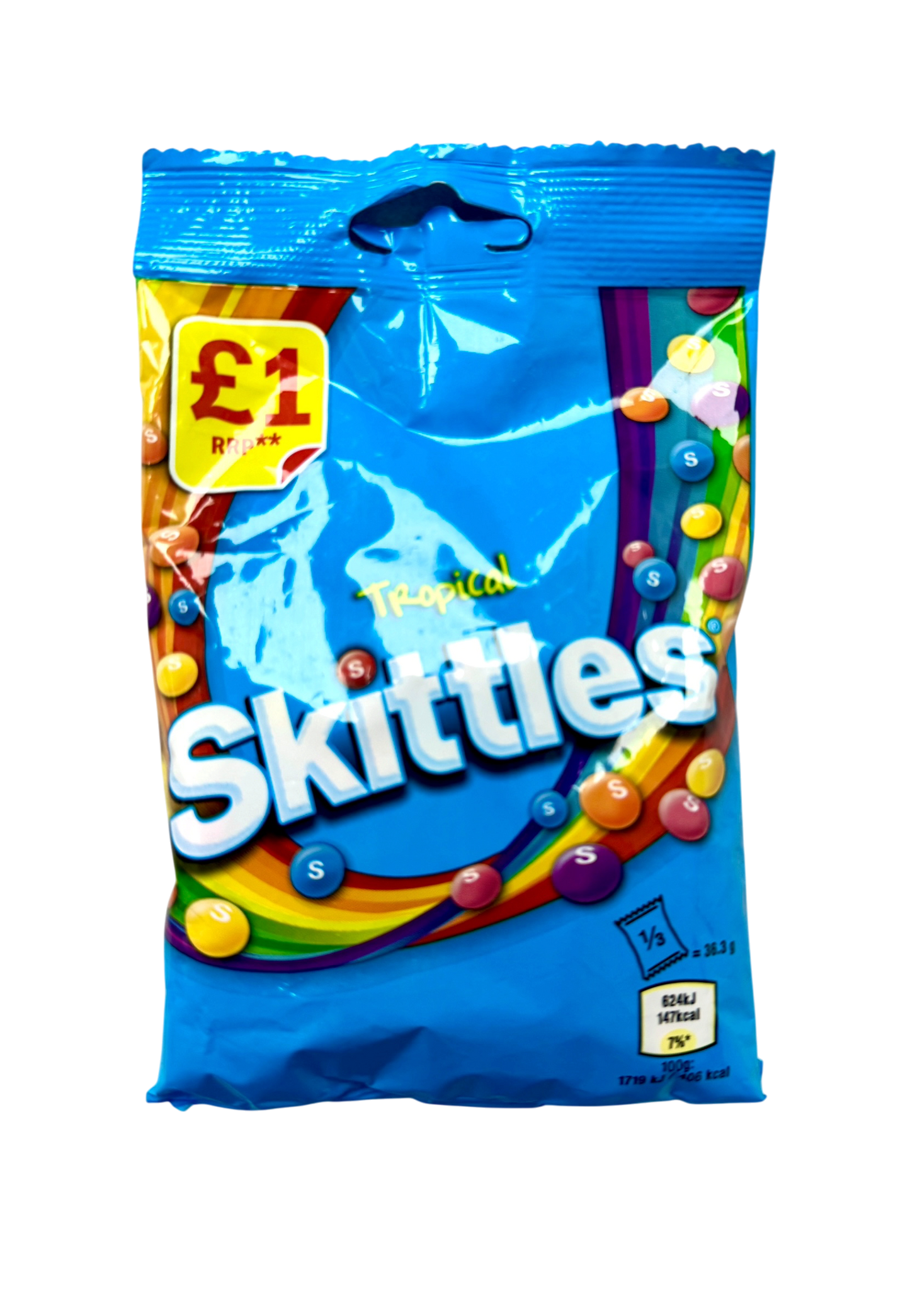 Skittles UK Tropical Flavour