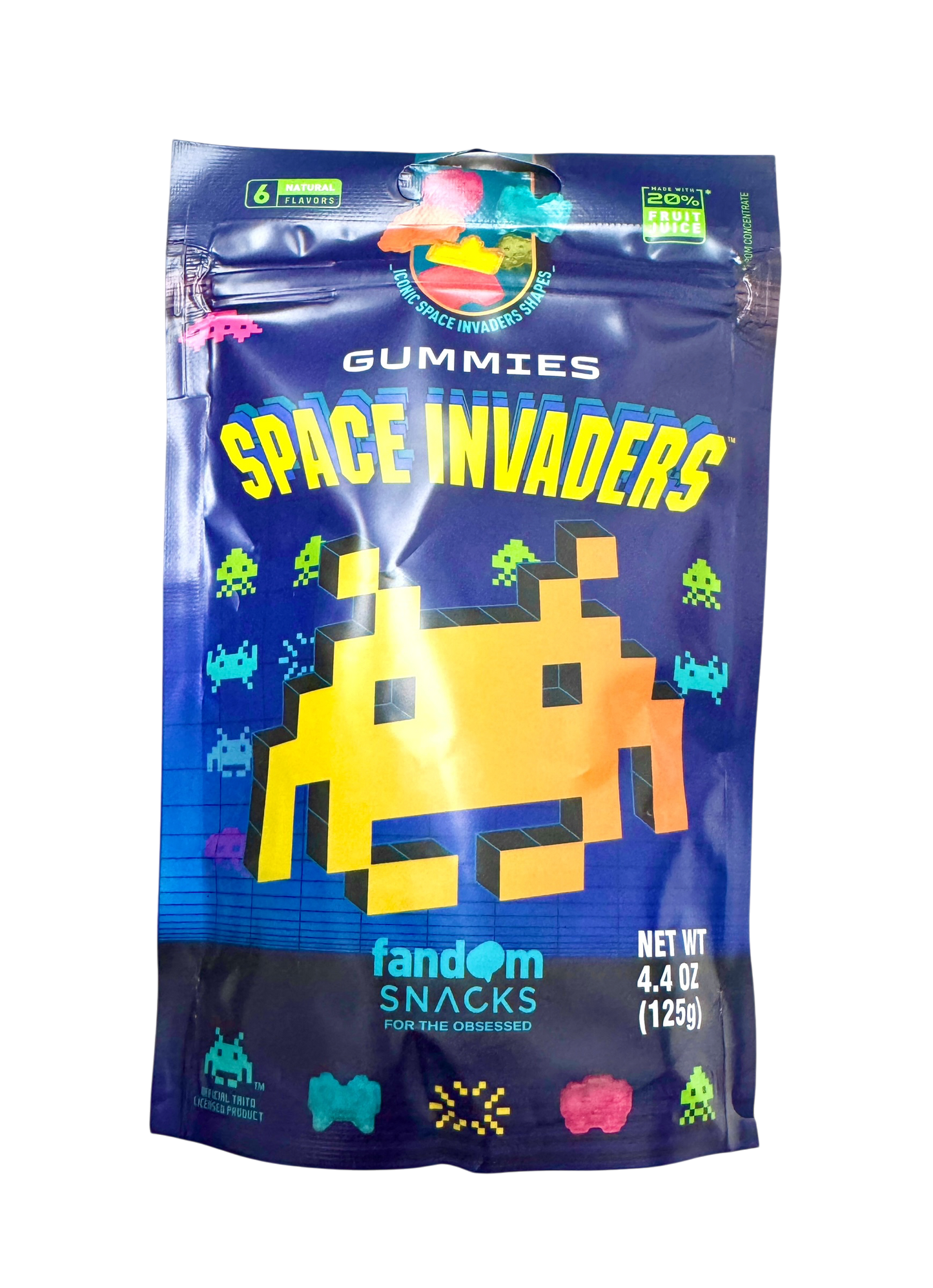 Fandom Snacks Space Invaders Gummies
