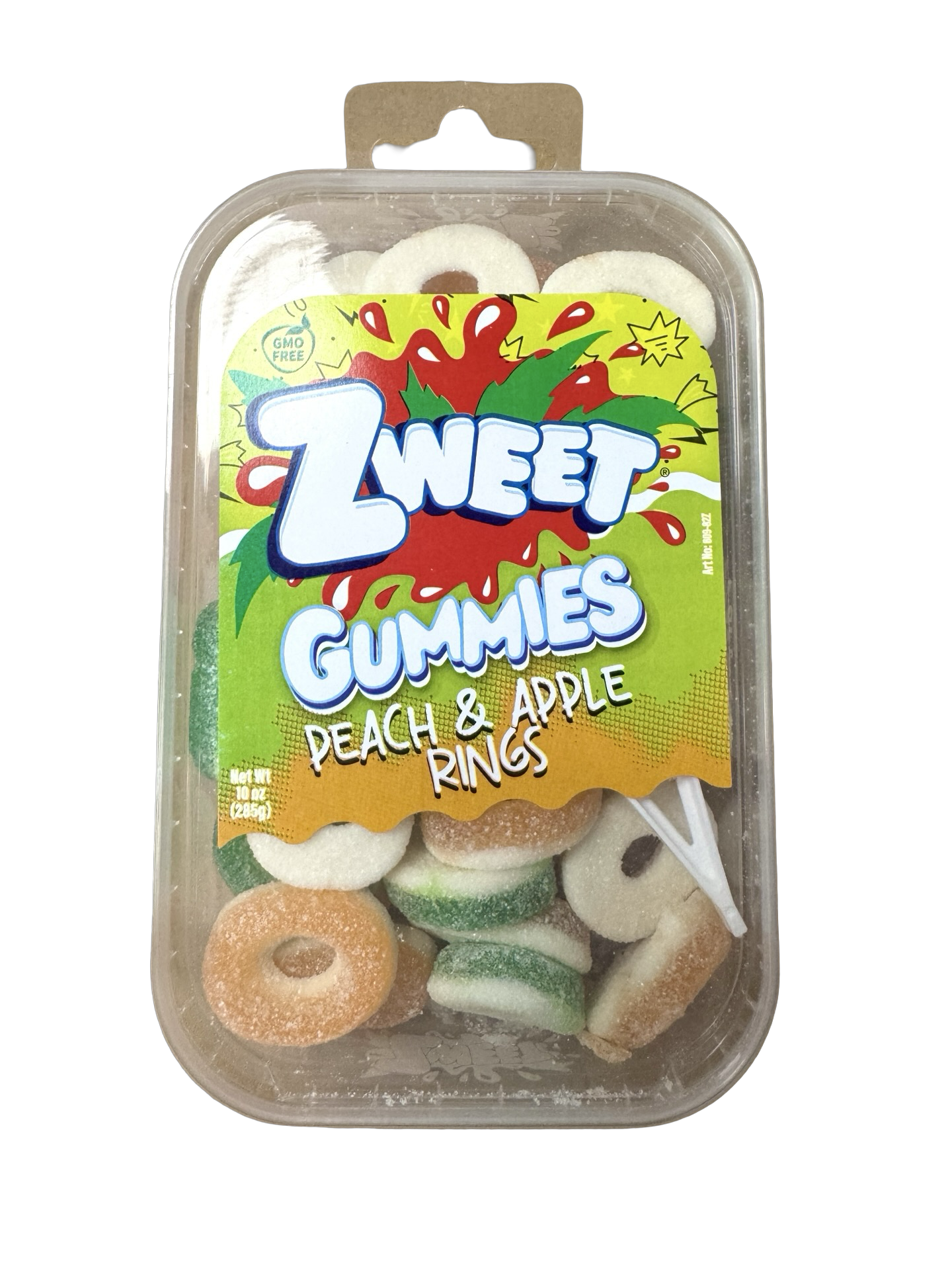 Zweet Gummies Peach & Apple Rings