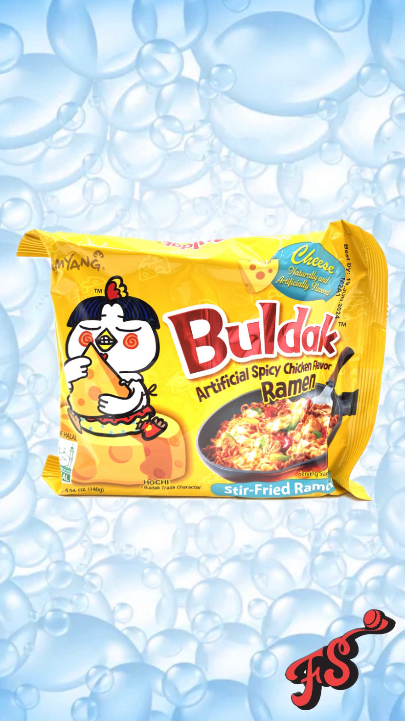 Buldak Ramen - Cheese Flavor 140g (South Korea)