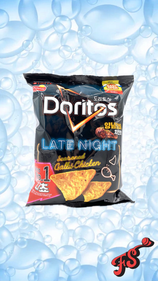 Doritos LATE NIGHT EDITION Seasoned Galbi Chicken 84g (Korea)