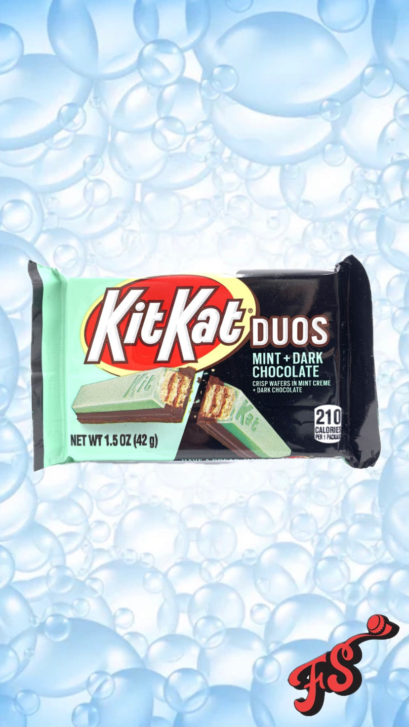 Kit Kat - Duos - Mint + Dark Chocolate (USA) - Full Service Exotic Snack Boutique