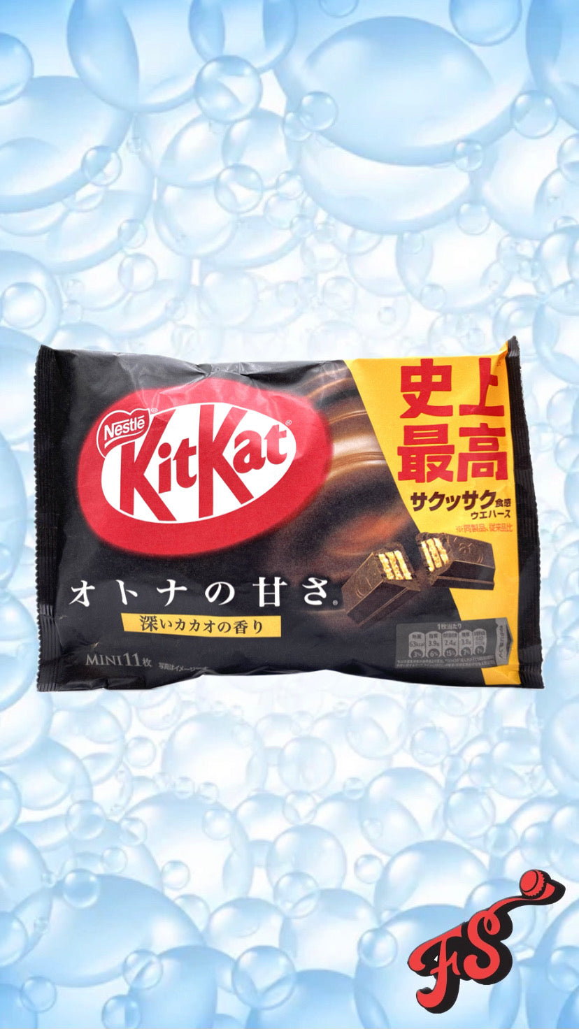 Kit Kat - Black Chocolate Bag (Japan) - Full Service Exotic Snack Boutique