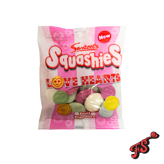 Swizzels Squashies - Love Hearts 140g (UK)