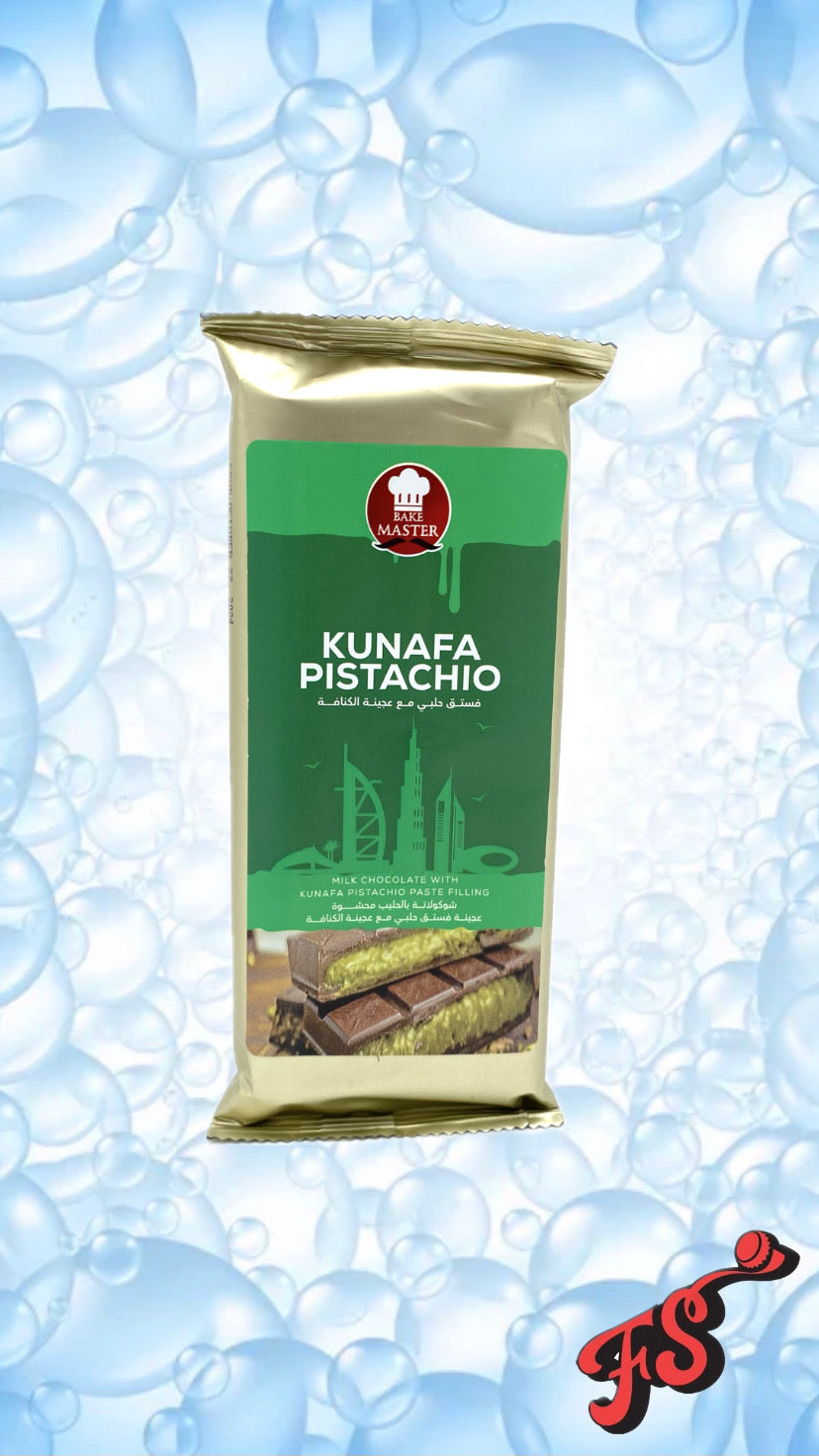 Dubai Kunafa Pistachio Chocolate XL BAR (Jordan)