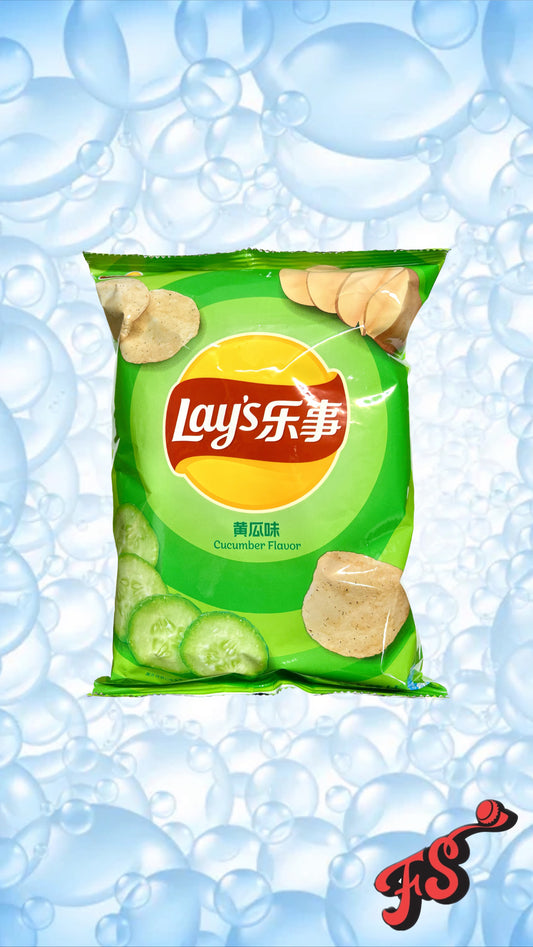 Lays - Cucumber Flavor 70g (China) - Full Service Exotic Snack Boutique