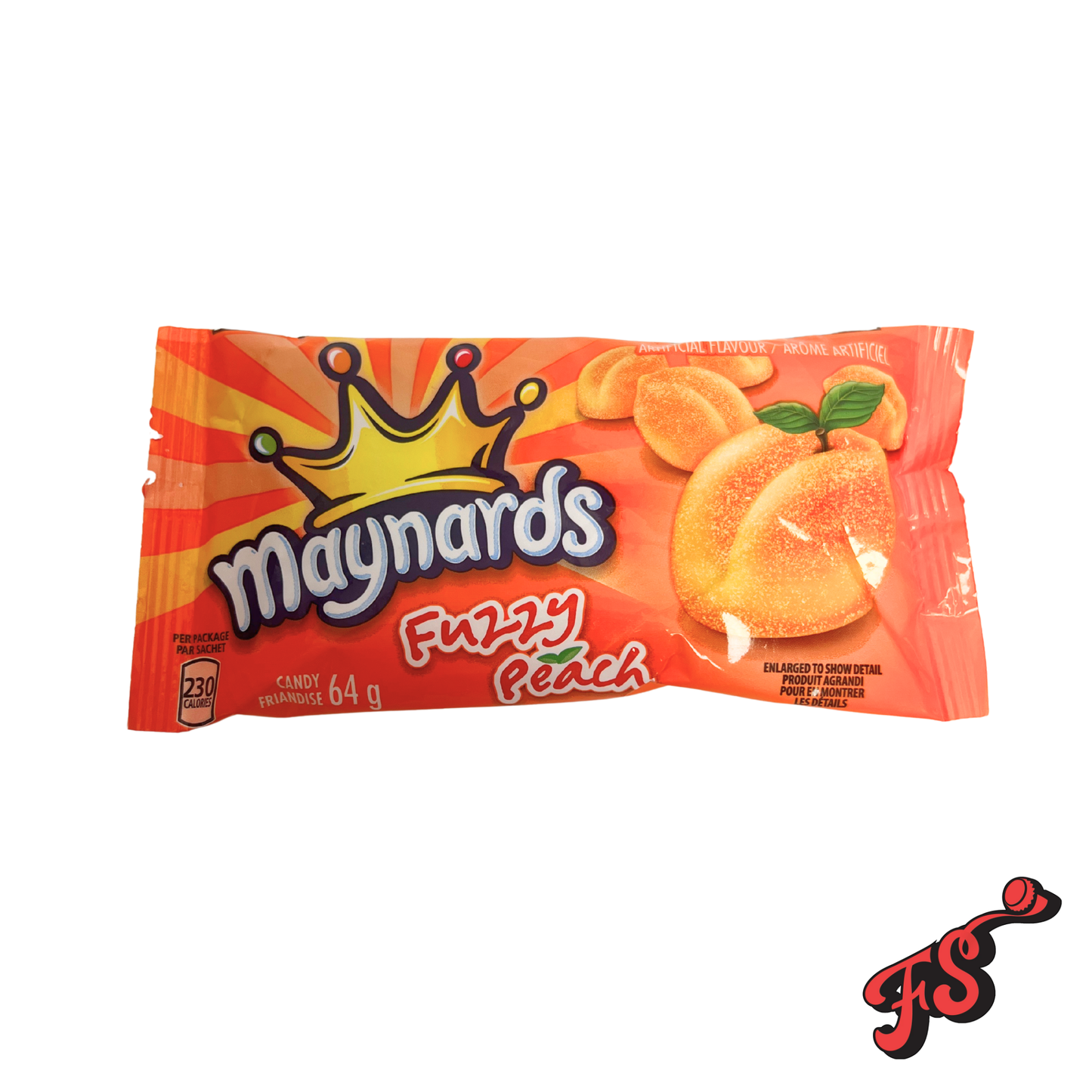 Maynards Fuzzy Peach 64g