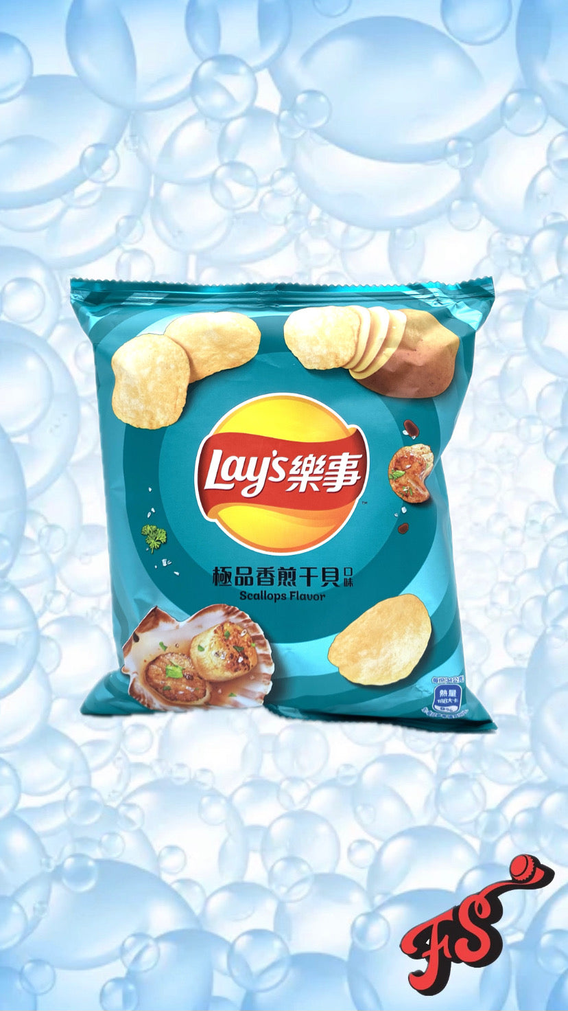 Lay’s Scallops (Taiwan) - Full Service Exotic Snack Boutique