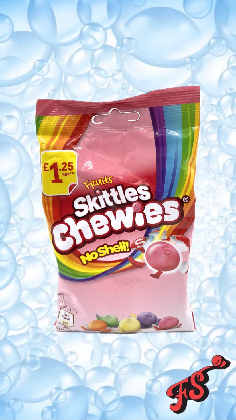 Skittles Chewies NO SHELL! - Fruits 125g (UK)