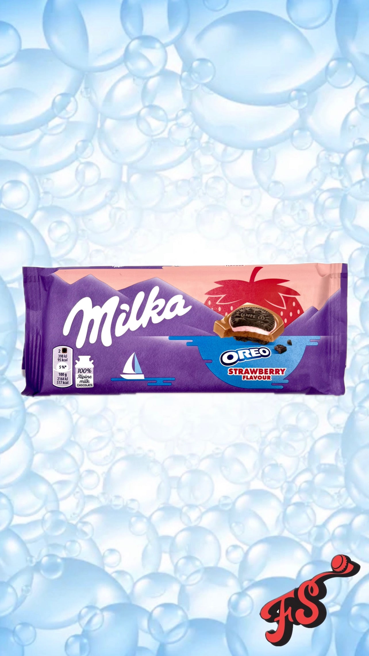 Milka - OREO Strawberry Sandwich 100g