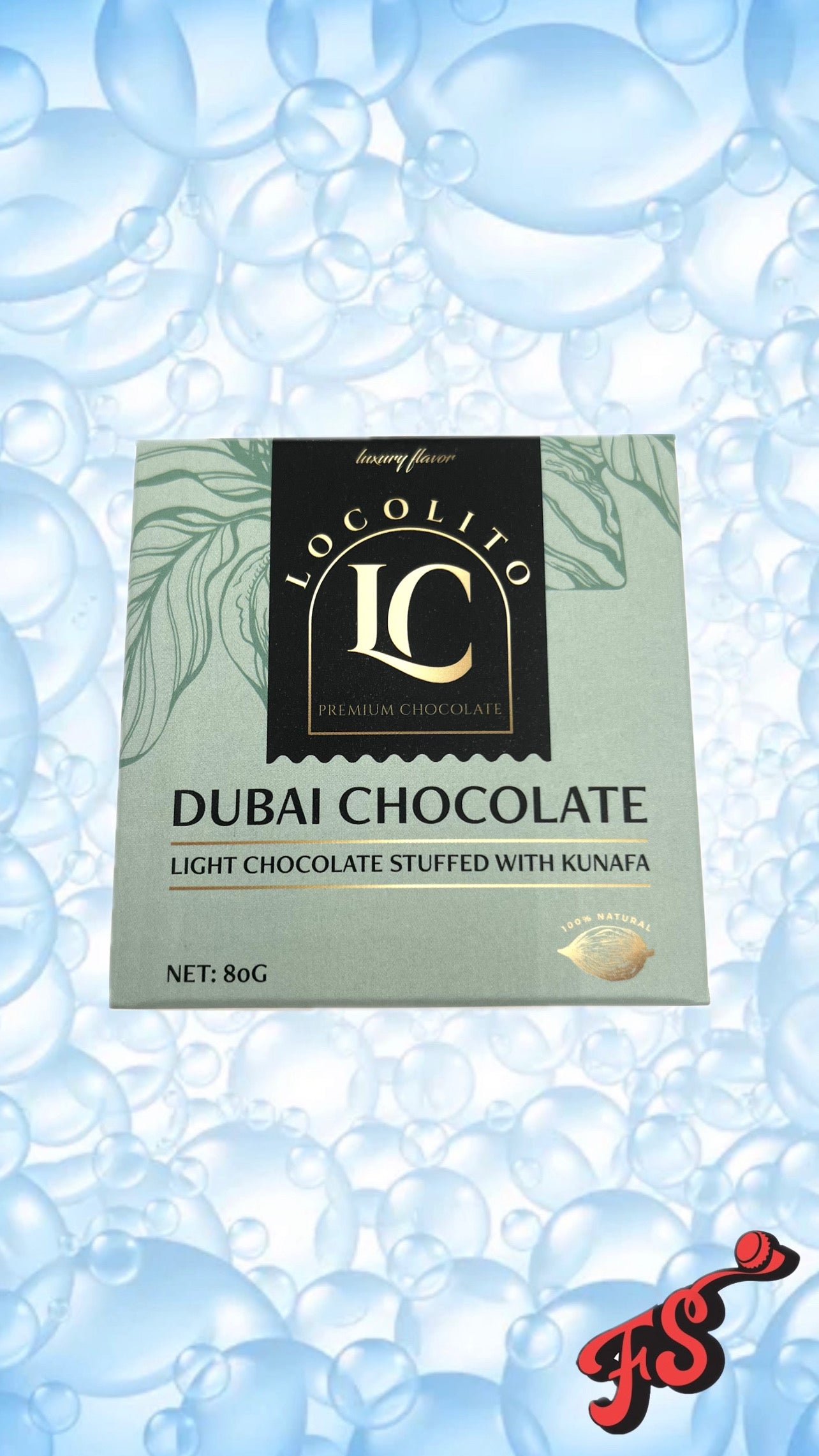 Locolito Dubai Chocolate with Kunafa 80g