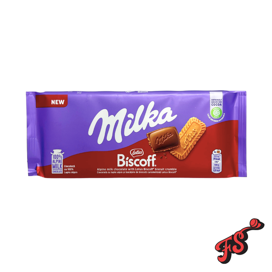 Milka - Lotus Biscoff flavor 90g NEW!