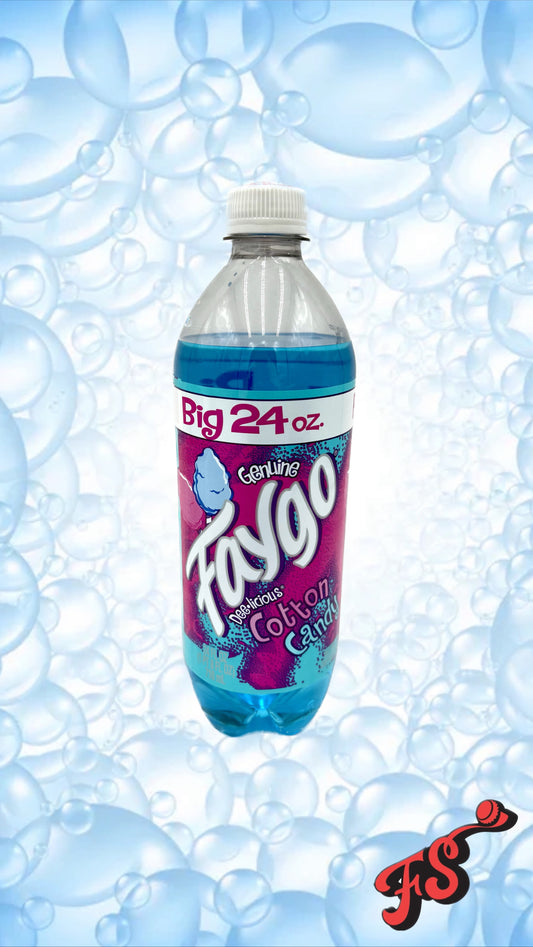 Faygo - Cotton Candy 24oz (USA) - Full Service Exotic Snack Boutique