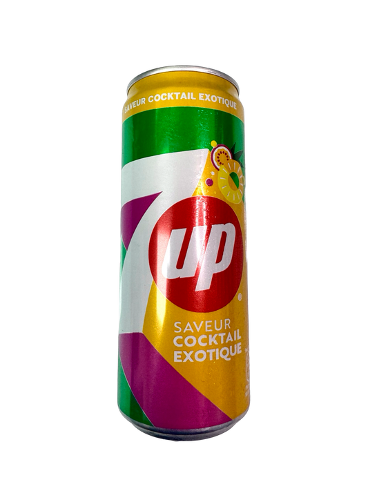 7up Saveur Cocktail Exotique - Net Wt. 11.16 fl oz