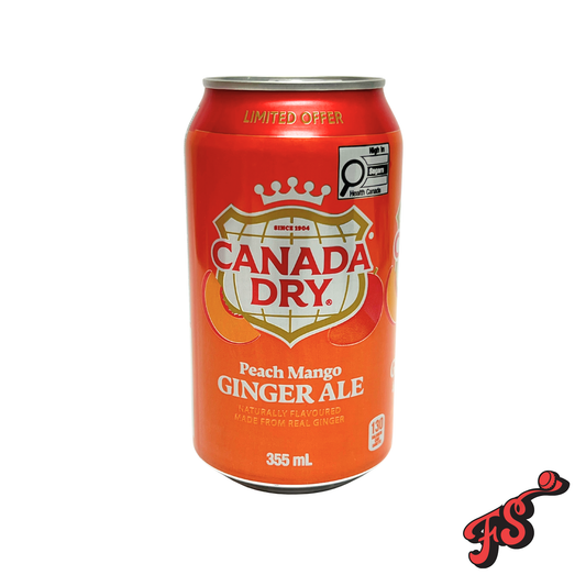 Canada Dry - Peach Mango Ginger Ale LIMITED RELEASE (Canada)
