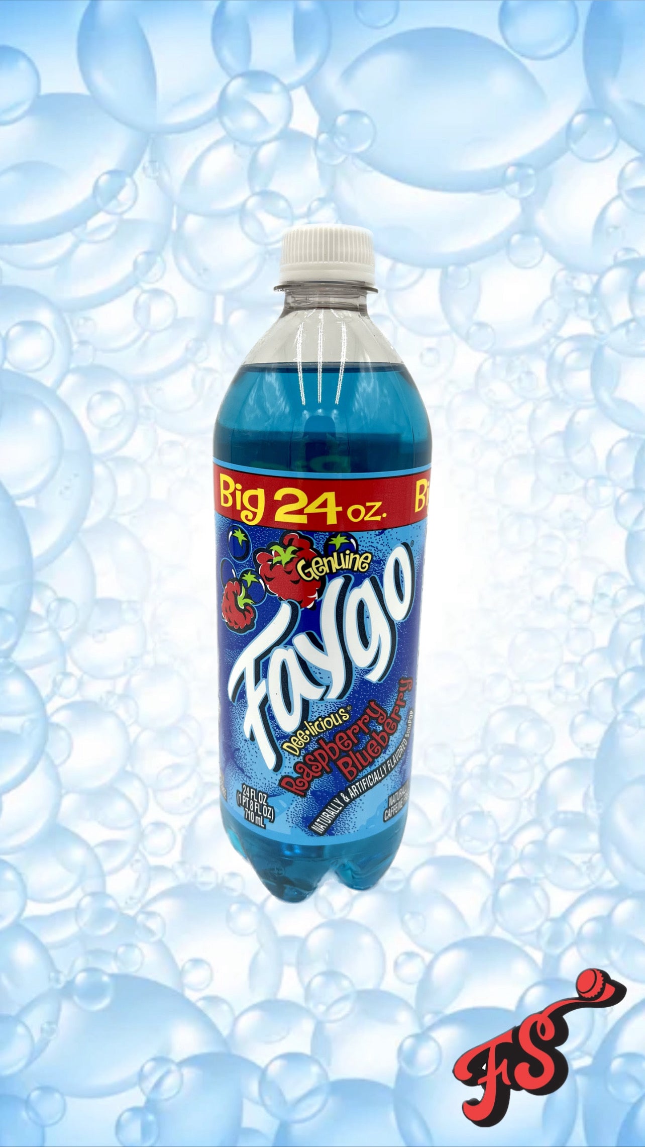 Faygo - Raspberry Blueberry 24oz (USA) - Full Service Exotic Snack Boutique