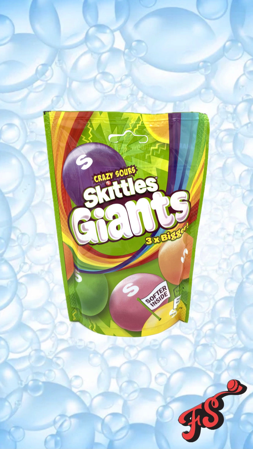 Skittles Giants - Crazy Sours 132g (UK)