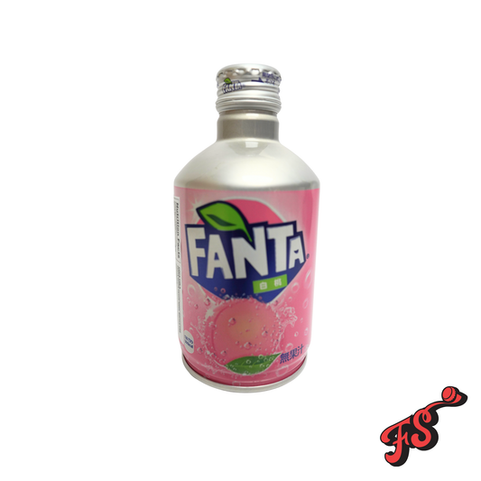 Fanta - White Peach Aluminum Bottle 330ml (Japan)