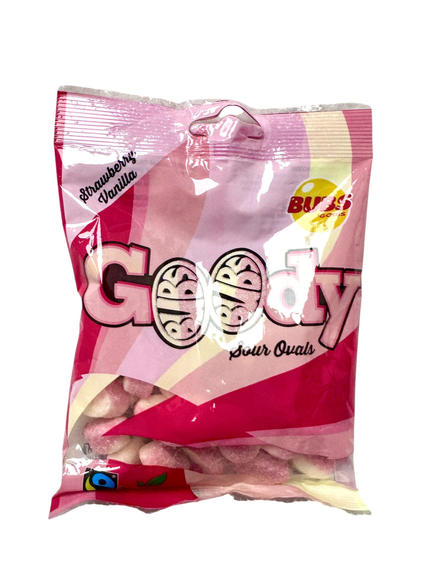 BUBS Goody Sour Ovals Strawberry Vanilla