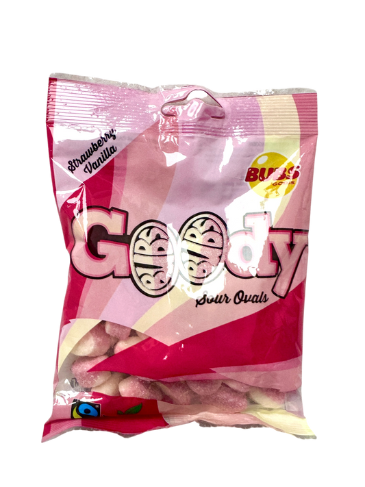 BUBS Goody Sour Ovals Strawberry Vanilla