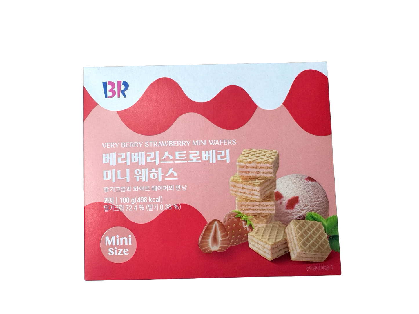 Baskin Robins Very Berry Strawberry Mini Wafers