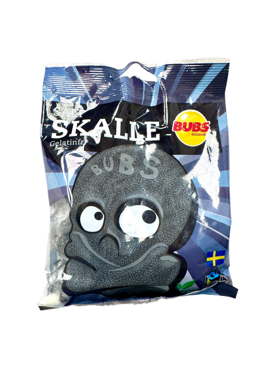 Bubs Godis Salt Skalle