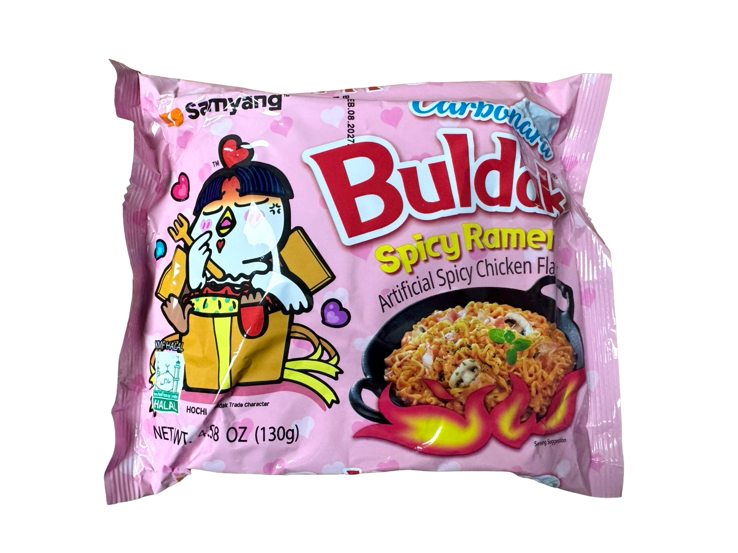 Buldak Spicy Ramen Carbonara