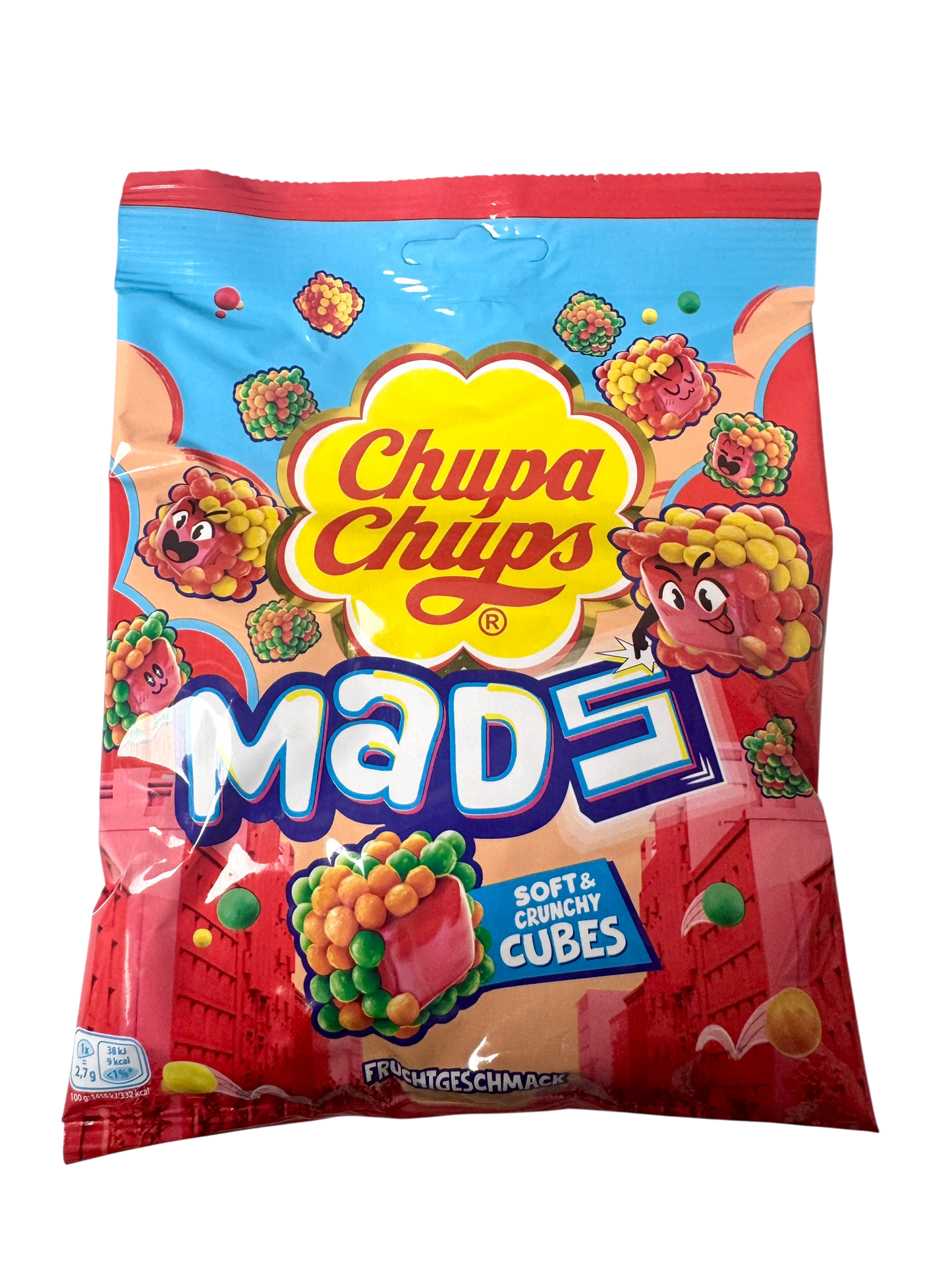 Chupa Chups Mads Cubes Tropical Fruit