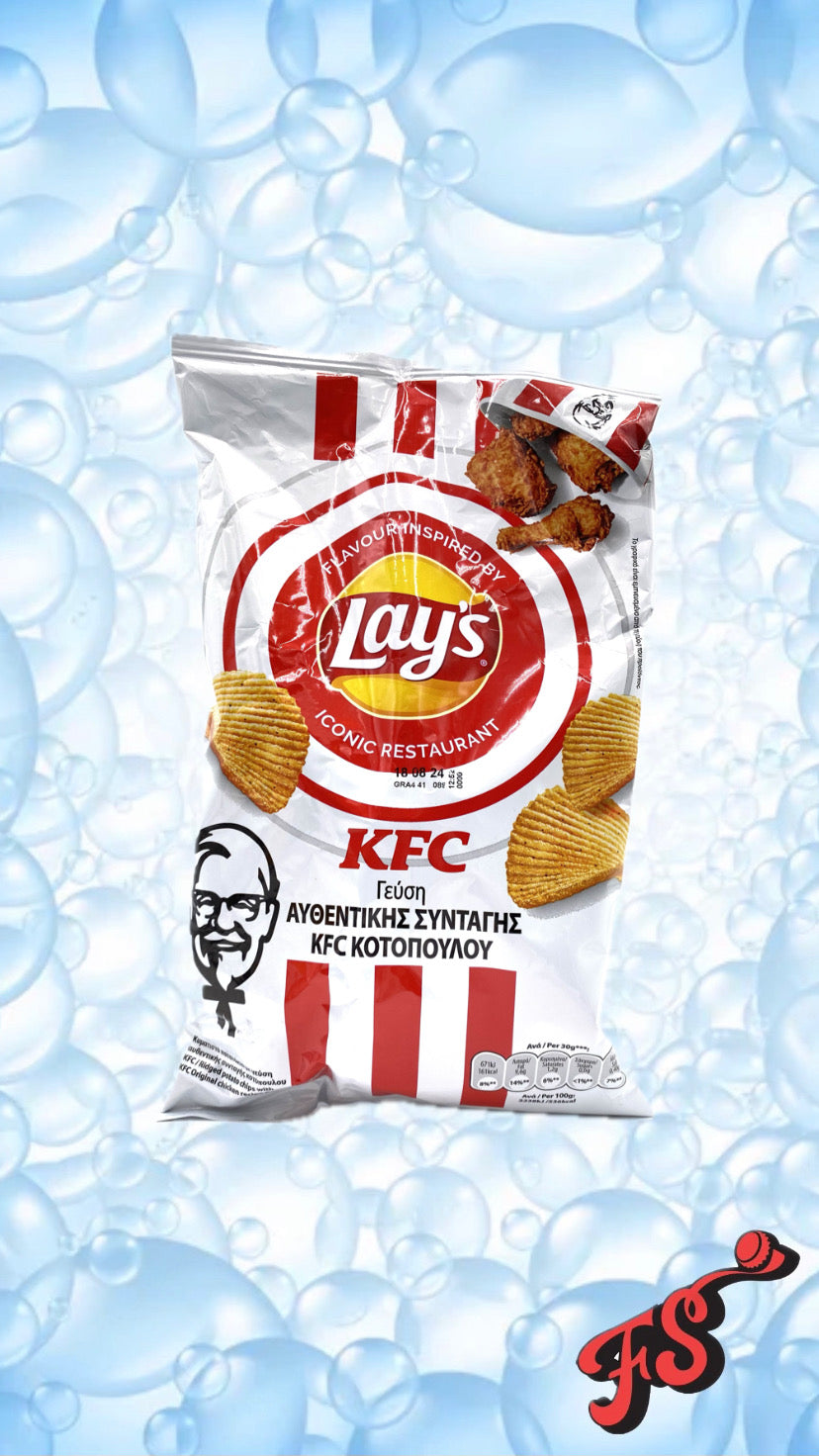 Lay’s Ridged Potato Chips - KFC Flavor 120g (Greece)