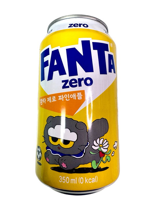 Fanta Zero Pineapple South Korea - 11.83 fl oz