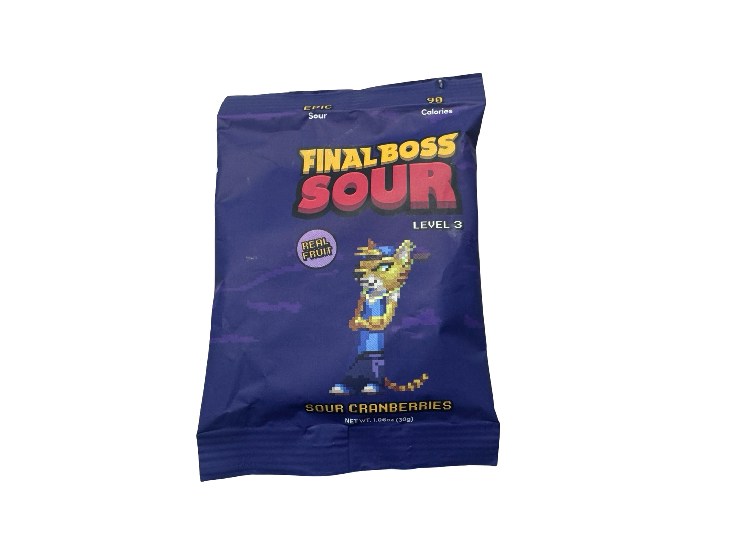 Final Boss Sour Level 3 Sour Cranberries