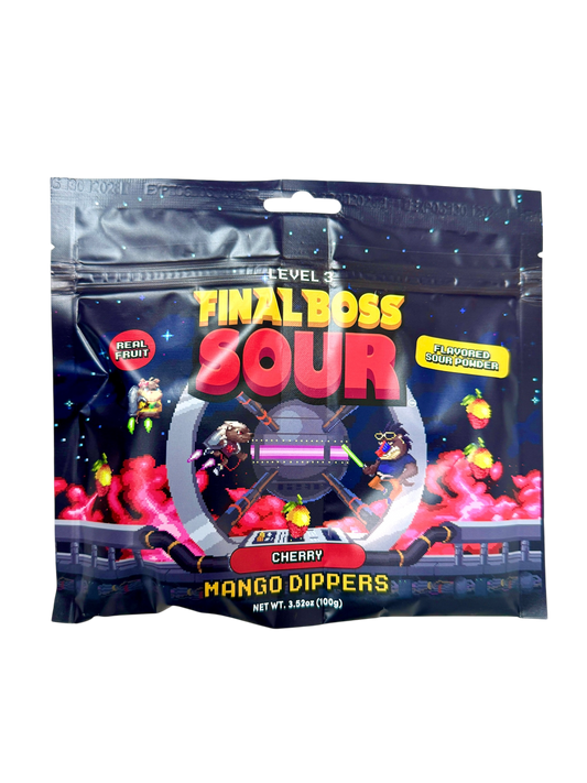 Final Boss Sour Level 3 Cherry Mango Dippers