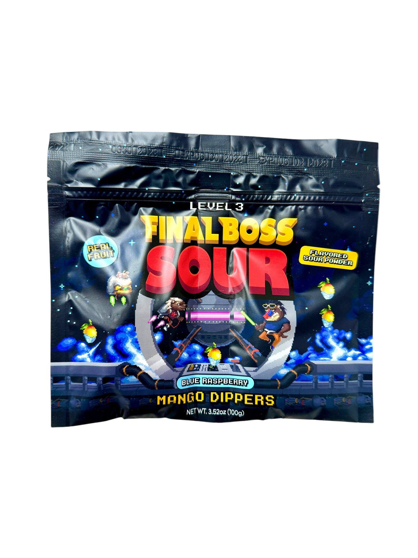 Final Boss Sour Level 3 Mango Dippers