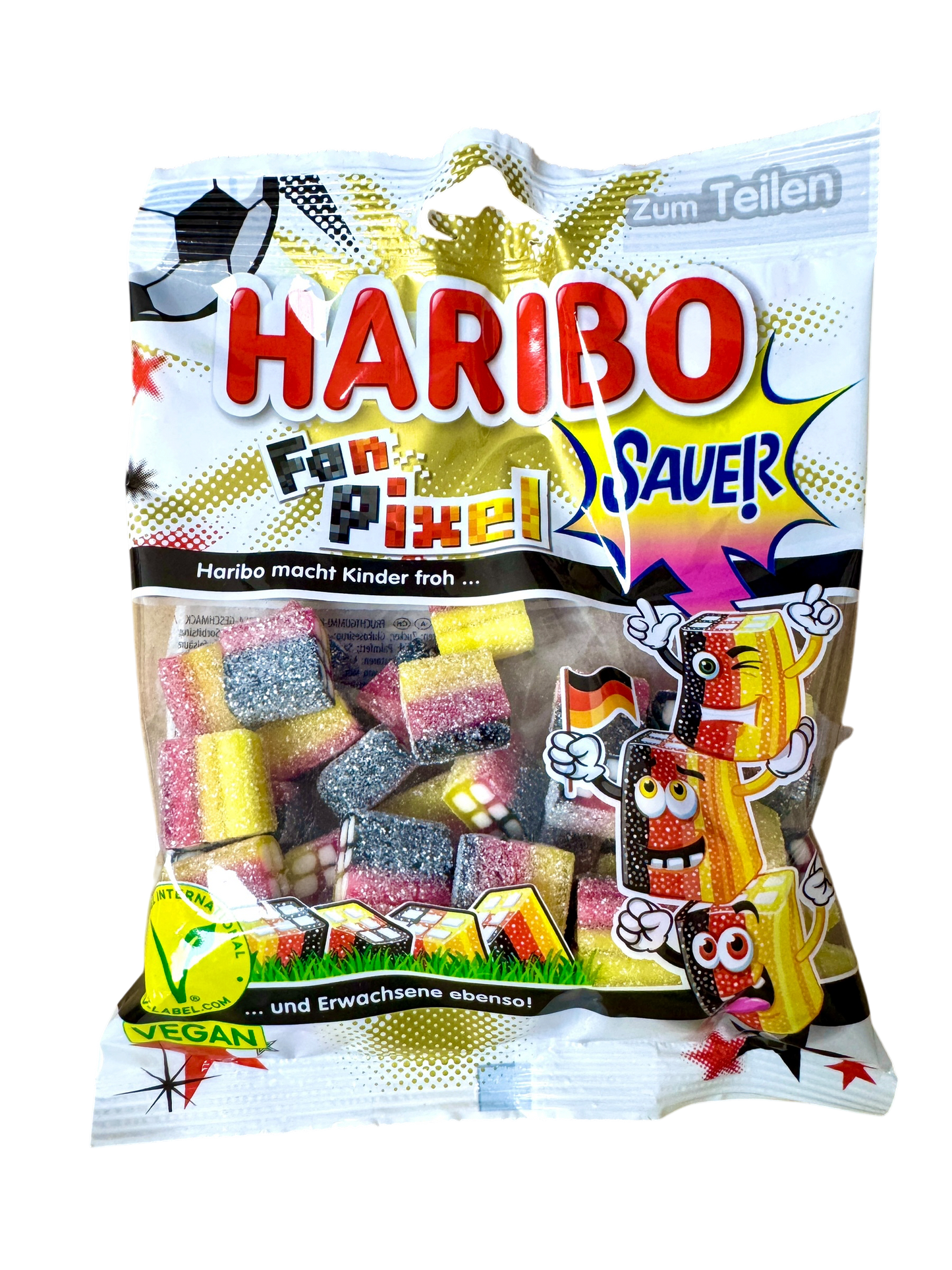Haribo Fan Pixel Sauer