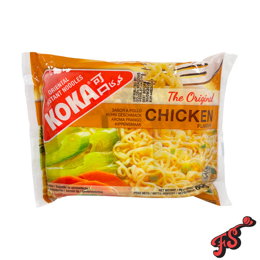 KOKA Noodles - Chicken Flavor 85g (Ireland)