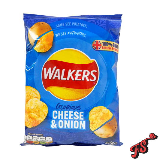 Walkers Cheese & Onion 32.5g (UK)