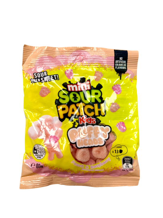 Mini Sour Patch Kids Puffy Heads