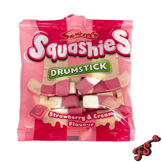 Swizzels Squashies Strawberry & Cream 140g (UK)